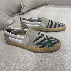 Golden Goose rare Seastar Slip ons. EU45
